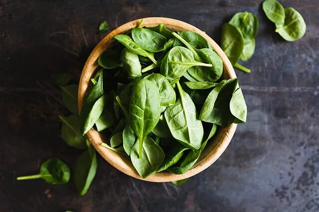 spinach makes you poop