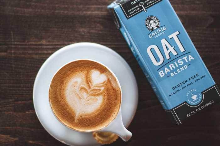 frothing oat milk